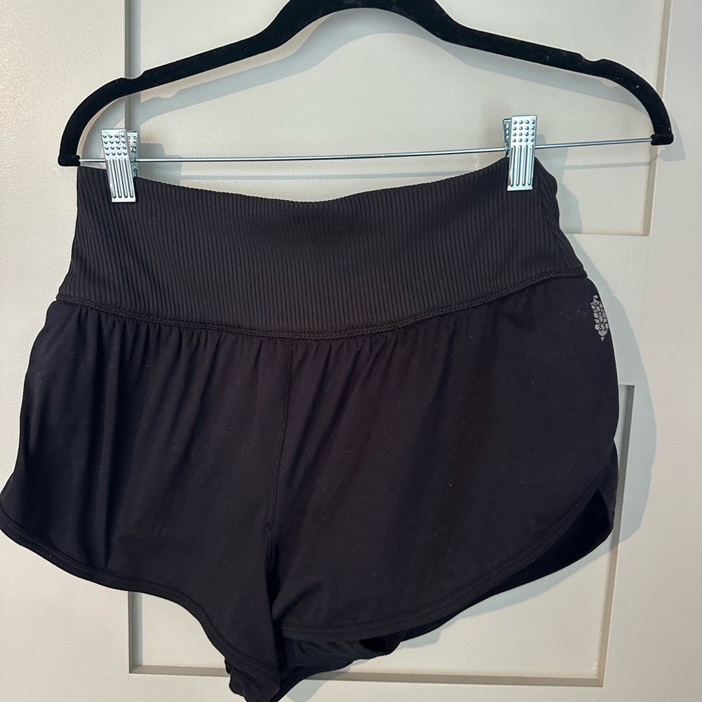Black Free People Movement Shorts
